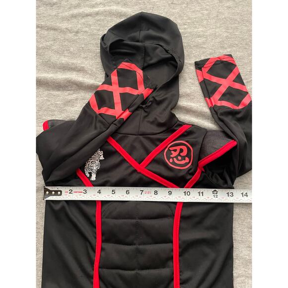 Spooktacular Ninja Kids Size 3T Black Halloween Costume - Picture 7 of 11